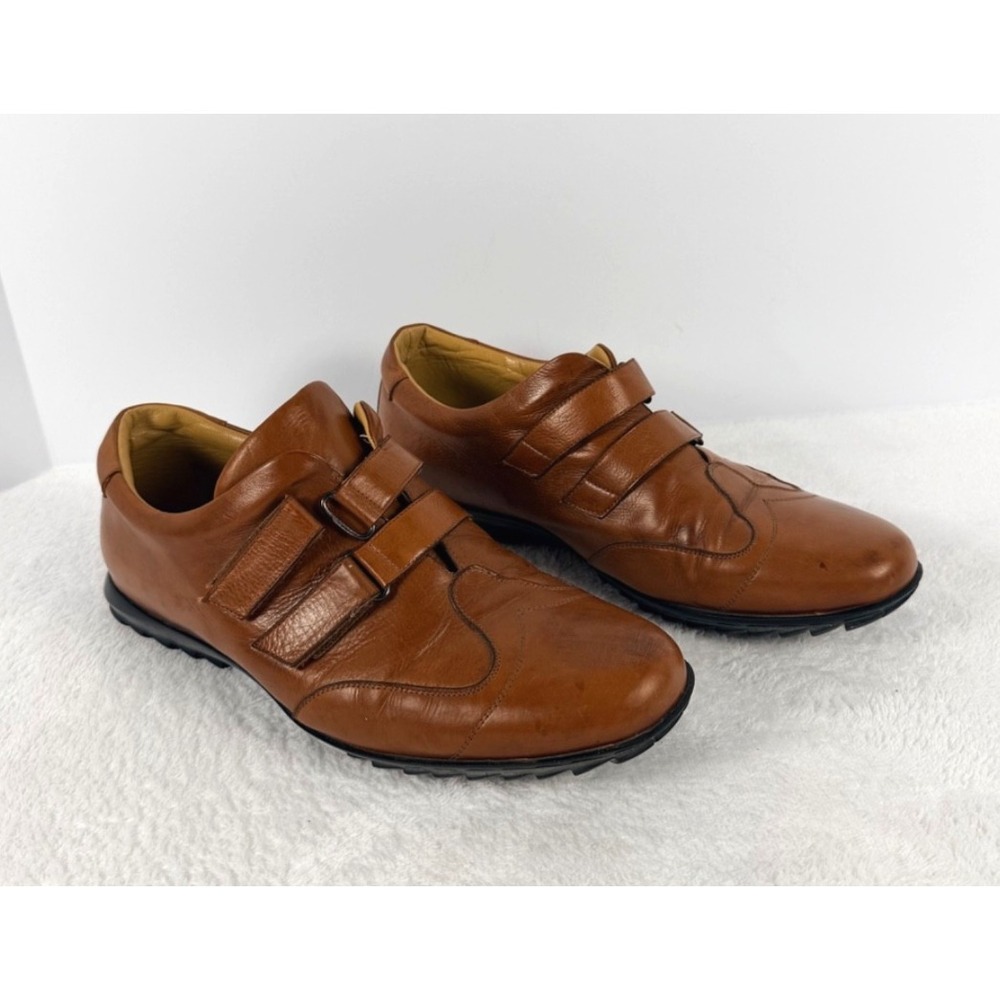 Taryn Rose Brown Leather Walking Comfort Shoes EU 43 US 10.5-11